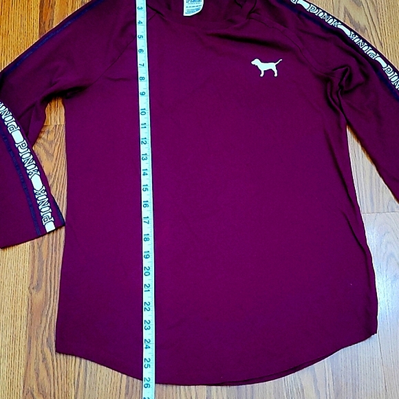 ❌❌❌ SOLD ❌❌❌ Victoria's Secret PINK 3/4 Sleeve Shirt/ XS - Picture 6 of 6
